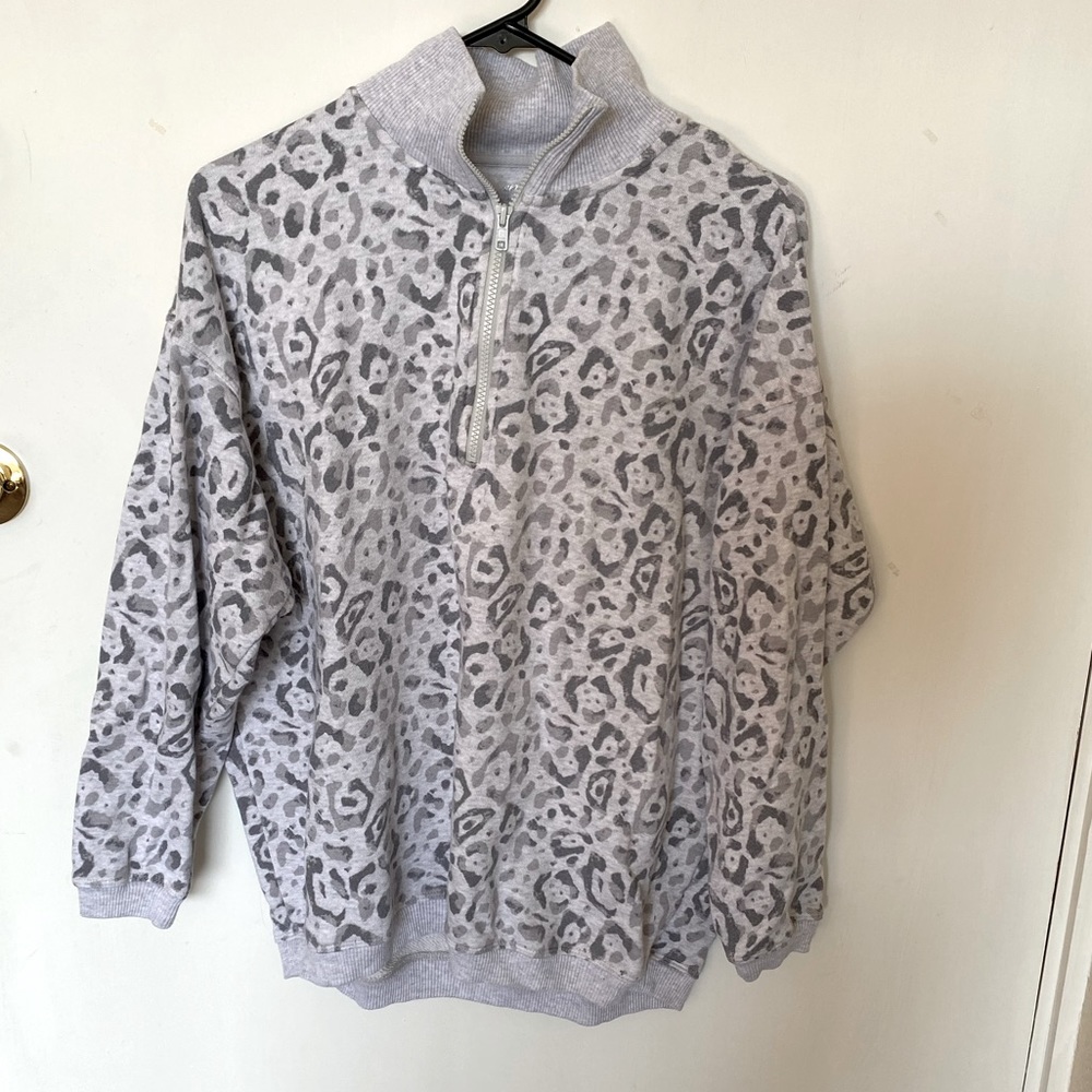 Aerie quarter zip sweatshirt